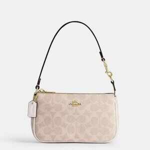 Coach NWT Nolita 19 In Signature Canvas